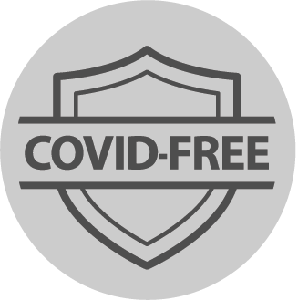 covid-free zone icons